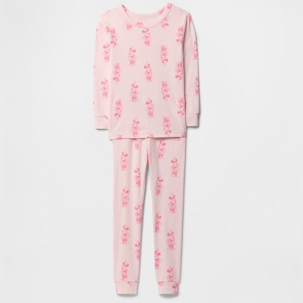 GAP Kids - Girls - Disney - 100% Organic Cotton PJ Set - Minnie Mouse - Size: 6Y